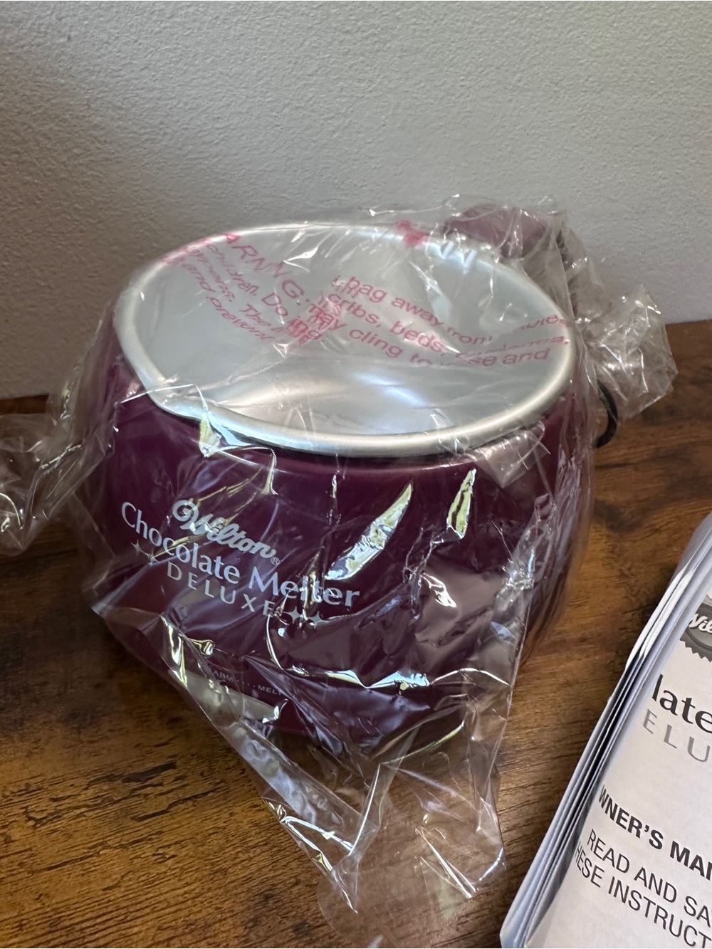 Wilton Chocolate Melter Deluxe Electric Candy Melting Pot Dipping Machine Box - Picture 5 of 5